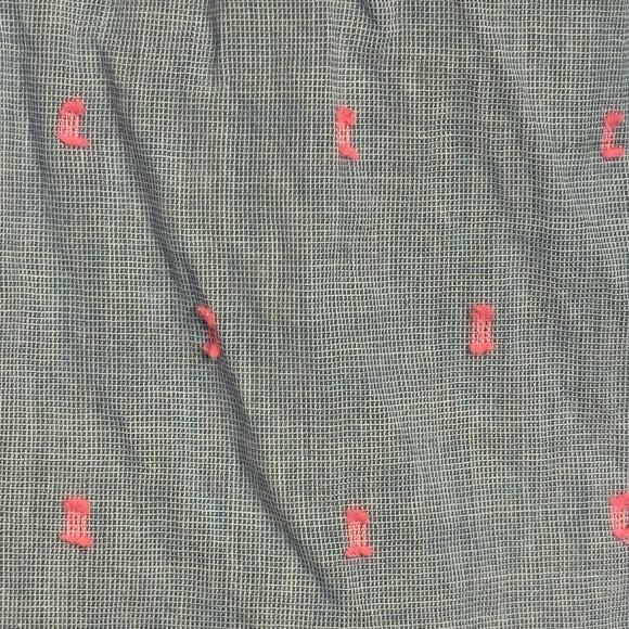 Lilly Pulitzer Kirstin Top Bluebell Neon Chambray Clip Size XX Small - Picture 5 of 5